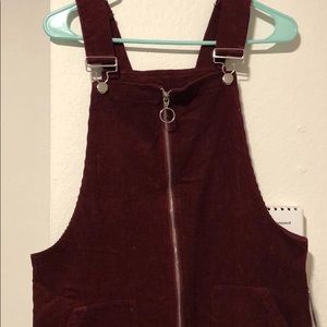 Velvet one piece